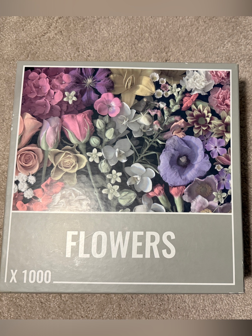 Flowers 1000-Piece Puzzle — Multicolor Floral Art